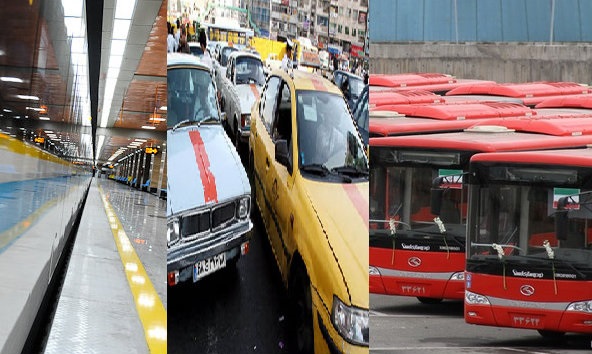 افزایش 25 درصدی بلیت مترو و 15 درصدی تاکسی و اتوبوس