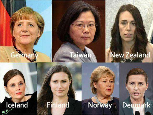 رهبری بهتر زنان در بحران کرونا