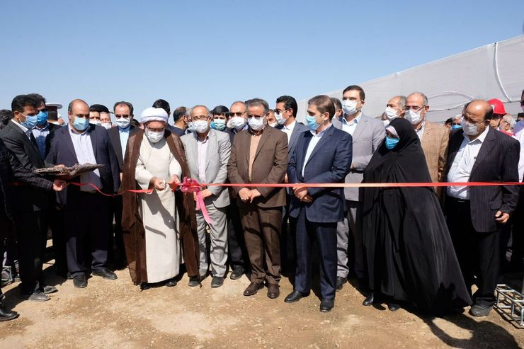 افتتاح پروژه ساماندهی جاده ۷۵متری رضویه مشهد